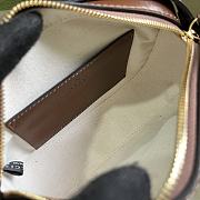 Gucci Horsebit 1955 Small Shoulder Bag 760196 Brown Size 20x13x6 cm - 5