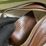 Gucci Horsebit 1955 Small Shoulder Bag 760196 Brown Size 20x13x6 cm - 4