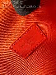 Louis Vuitton M23837 Micro Steamer Vermillion Red Size 13 x 8 x 4 cm - 3
