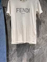Fendi White Jersey T-shirt - 3