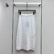 Fendi White Viscose Skirt - 3