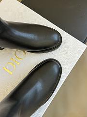 Dior 30 Montaigne Ankle Boot Black Calfskin - 2