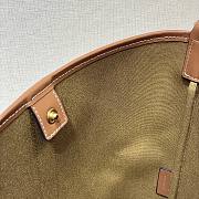 Celine Small Bucket In Triomphe Canvas And Calfskin Tan Size 18 X 22 X 13 CM - 2