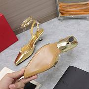 Valentino Rockstud Couture Mirror Pump Gold 5cm - 4
