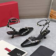 Valentino Rockstud Couture Patent Leather Pump Black 5cm - 4