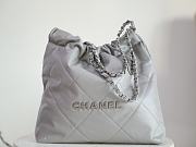 Chanel 22 Backpack Gray AS3859 Size 34 × 29 × 8 cm - 1