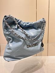 Chanel 22 Backpack Light Blue AS3859 Size 34 × 29 × 8 cm - 2