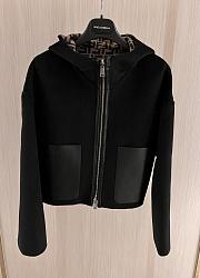 Fendi Black Wool Jacket - 1
