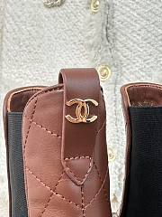 Chanel Short Boots Brown & Black G45087 - 2