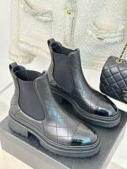 Chanel Short Boots Black G45087 - 1