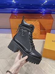 Louis Vuitton Laureate Platform Desert Boot Black 6cm - 5