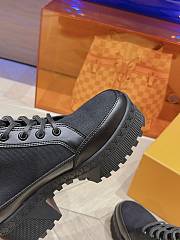 Louis Vuitton Laureate Platform Desert Boot Black 6cm - 4