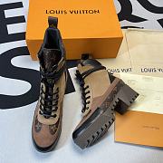 Louis Vuitton Laureate Platform Desert Boot Beige - 1