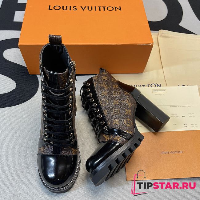 Louis Vuitton Star Trail Ankle Boot Patent Monogram canvas - 1