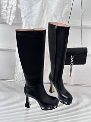 Gucci Women's Platform Boot Black 11cm - 1