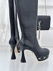 Gucci Women's Platform Boot Black 11cm - 5