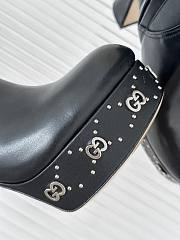Gucci Women's Platform Boot Black 11cm - 3