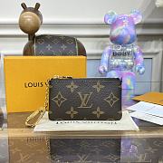 Louis Vuitton M62650 Key Pouch Monogram Size 12 x 7 x 1.5 cm - 1