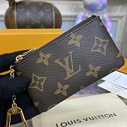 Louis Vuitton M62650 Key Pouch Monogram Size 12 x 7 x 1.5 cm - 5