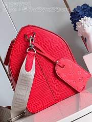 Louis Vuitton M23721 Keepall Bandoulière 50 Red Size 50 x 29 x 23 cm - 3