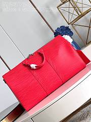 Louis Vuitton M23721 Keepall Bandoulière 50 Red Size 50 x 29 x 23 cm - 2