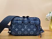 Louis Vuitton M82801 Nano Alpha Atlantic Blue Size 11 x 18.5 x 6.5 cm - 1