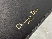 Dior CD Signature Bag With Strap Black CD-Embossed Box Calfskin Size 21 x 12 x 6 cm - 5