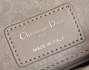 Dior Small Lady D-Joy Bag Powder Beige Cannage Lambskin Size Size 22 x 12 x 6 cm - 2