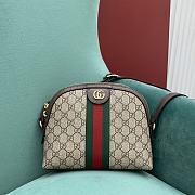 Gucci Ophidia GG Small Shoulder Bag ‎499621 Beige/ebony GG Size 23.5*19*8cm - 1