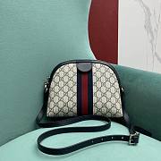 Gucci Ophidia GG Small Shoulder Bag ‎499621 Beige/Blue GG Size 23.5*19*8cm - 2