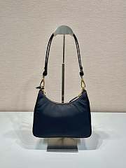 Prada Re-Nylon And Brushed Leather Mini-bag Black Size 22x19.5x6cm - 3