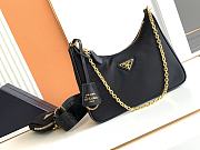 Prada Re-Edition 2005 Re-Nylon Bag Black/Gold Size 22x18x6 cm - 1
