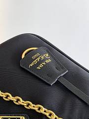 Prada Re-Edition 2005 Re-Nylon Bag Black/Gold Size 22x18x6 cm - 5