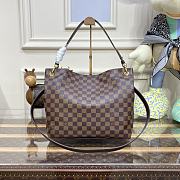 Louis Vuitton N44044 Graceful PM Damier Ebene Coated Canvas Size 35 x 30 x 11 cm - 2