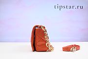 Prada System Patchwork Shoulder Bag In Orange | Tipstar - 3