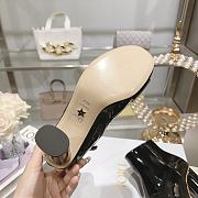 C'est Dior Heeled Ankle Boot Black Patent Calfskin 8cm - 4