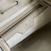 Gucci Backpack With Interlocking G Beige and white GG 674147 Size 26.5x30x13 cm - 4