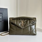 YSL Small Puffer In Quilted Nappa Leather Light Musk 577476 Size 29 X 17 X 11 CM - 1