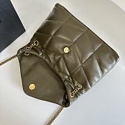 YSL Small Puffer In Quilted Nappa Leather Light Musk 577476 Size 29 X 17 X 11 CM - 5