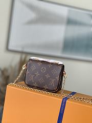 Louis Vuitton M81267 Micro Métis Bag Monogram 14 x 11 x 3.5 cm - 3