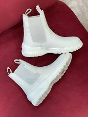 Dior D-racer Ankle Boot White Calfskin - 4