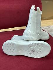 Dior D-racer Ankle Boot White Calfskin - 3