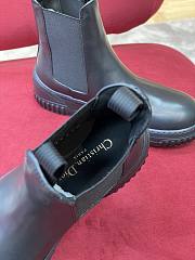 Dior D-racer Ankle Boot Black Calfskin - 2