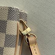 Louis Vuitton N60460 Double Zip Pochette Damier Azur Size 20 x 12.5 x 3 cm - 2