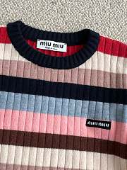 Miumiu Cashmere Sweater Multicolored - 4