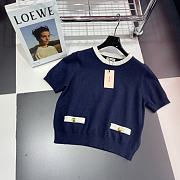 Miumiu Cashmere Sweater Blue - 1