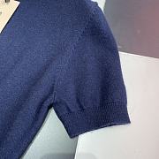 Miumiu Cashmere Sweater Blue - 4