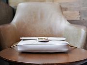 Gucci GG Marmont Mini Bag 751526 White Size 21*12*5cm - 5