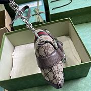 Gucci Horsebit Chain Medium Shoulder Bag 764255 Beige and ebony Size 38x15x16cm - 3