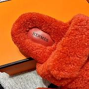 Hermes Chypre Sandal Orange  - 5